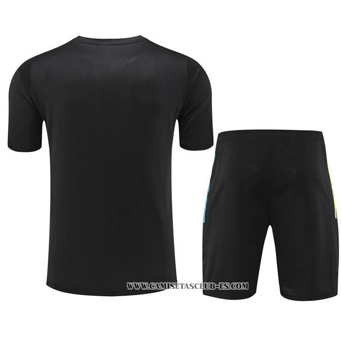 Chandal del Arsenal 23-24 Manga Corta Negro - Pantalon Corto